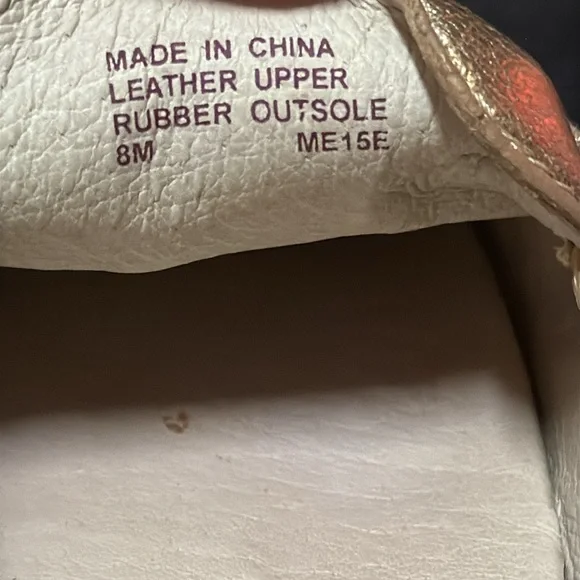 NEW Michael Kors Gold Loafers NEW 8M - Picture 4 of 4